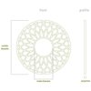 Ekena Millwork Florin Architectural Grade PVC Pierced Ceiling Medallion, 26"OD x 11 1/8"ID x 3/4"P CMPP26FOAPG